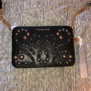 Michael Kors Ginny Medium Embellished Crossbody